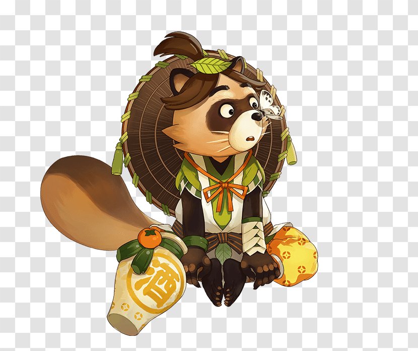 Onmyoji Arena Japanese Raccoon Dog Shikigami Tamamo-no-Mae - Tanuki Transparent PNG