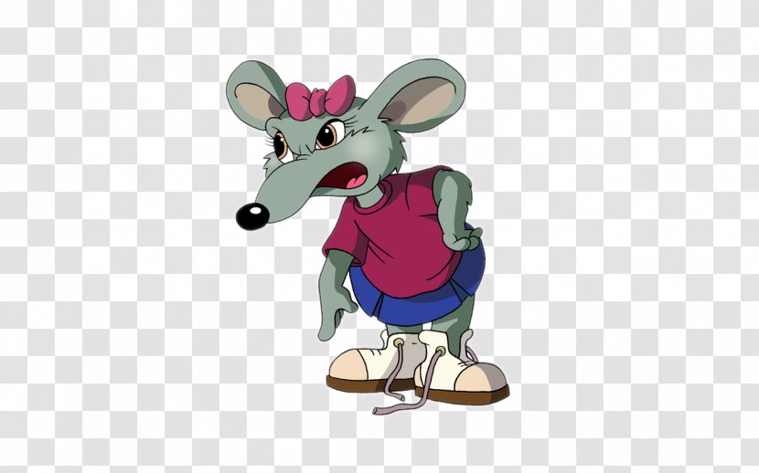Cartoon Macropodidae Character - Mouse Transparent PNG