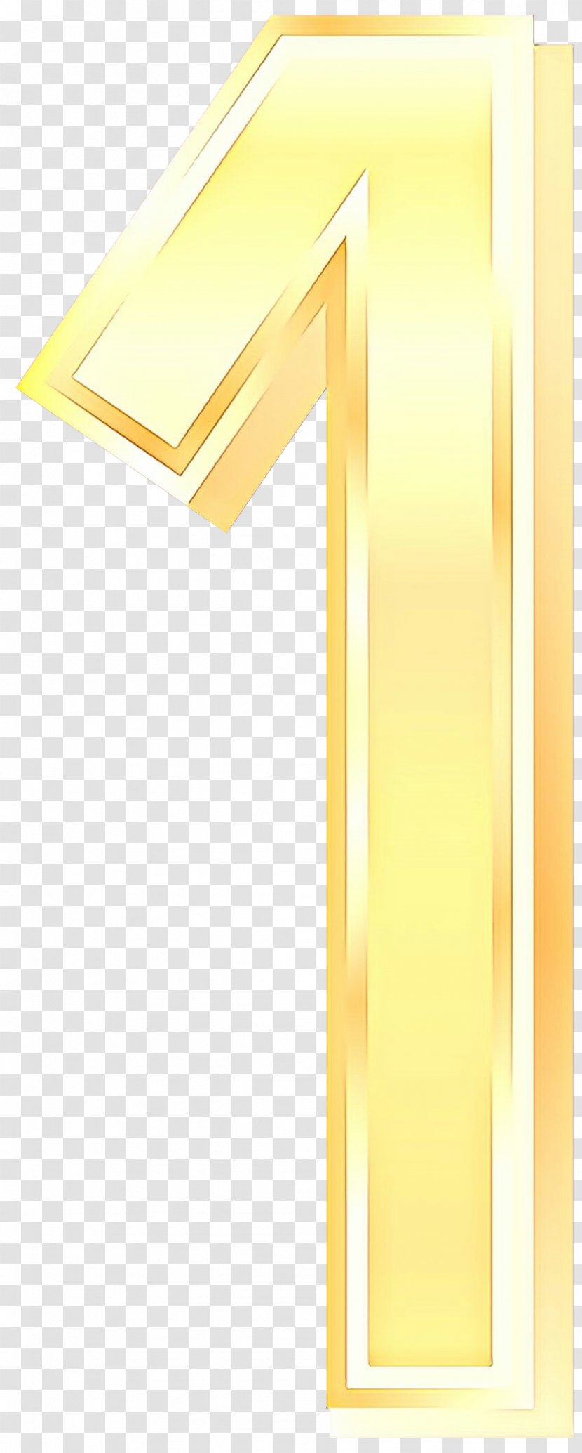 Yellow Line Material Property Brass - Cartoon Transparent PNG