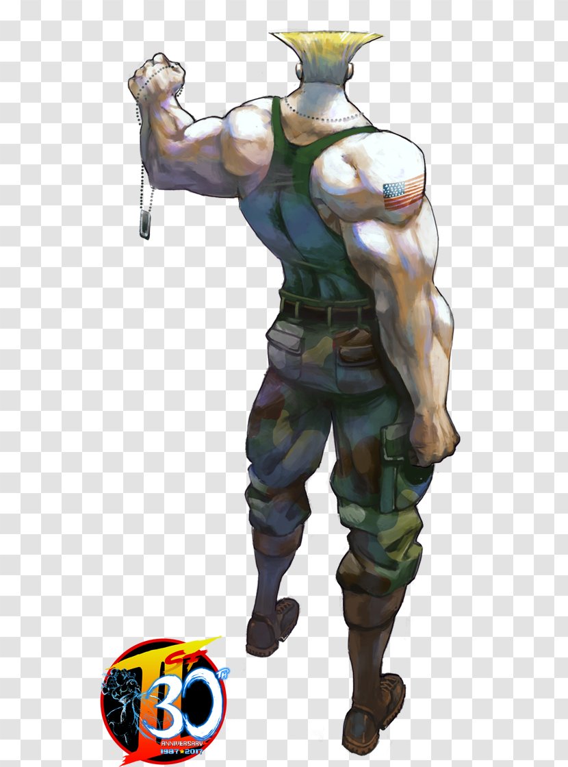 Street Fighter II: The World Warrior 30th Anniversary Collection Guile Ken Masters Game-Art-HQ - Video Game Transparent PNG
