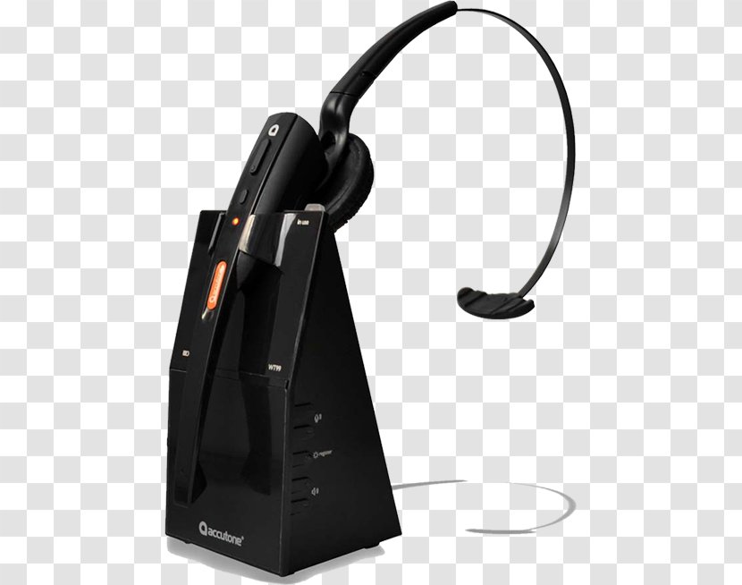Headphones Call Centre Wireless Accutone Telephone - Plantronics Headset Kit Transparent PNG