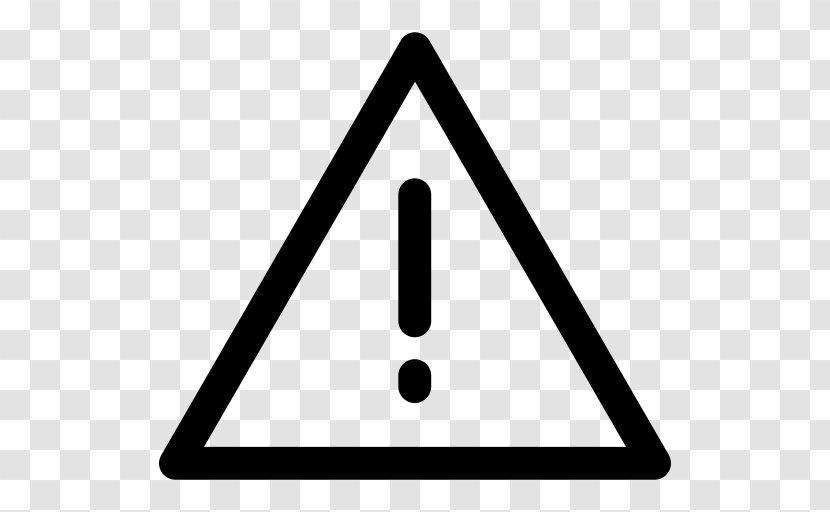 Exclamation Mark Warning Sign Triangle Full Stop Transparent PNG