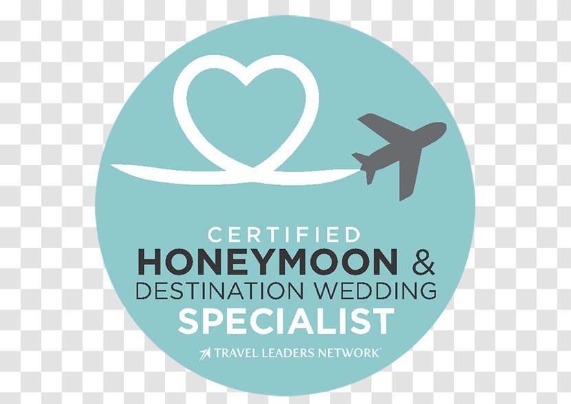 Honeymoon Wedding Travel Logo Brand - Text Transparent PNG