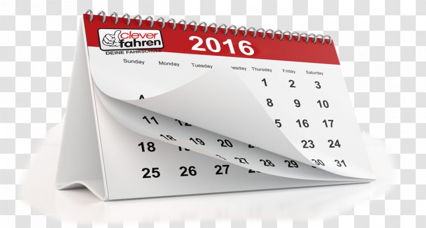 Calendar Brand - Office Supplies - Design Transparent PNG