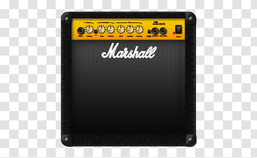 Guitar Amplifier Marshall Amplification MG30CFX Electric JVM210H - Tree Transparent PNG