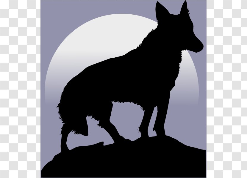 Mongolian Wolf Japanese Clip Art - Dog - Vector Transparent PNG