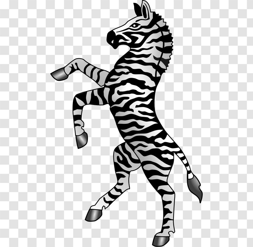 Coat Of Arms Botswana Zebra National - Terrestrial Animal Transparent PNG
