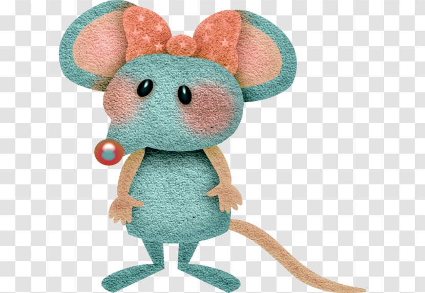 Computer Mouse Rat Stuffed Animals & Cuddly Toys Transparent PNG