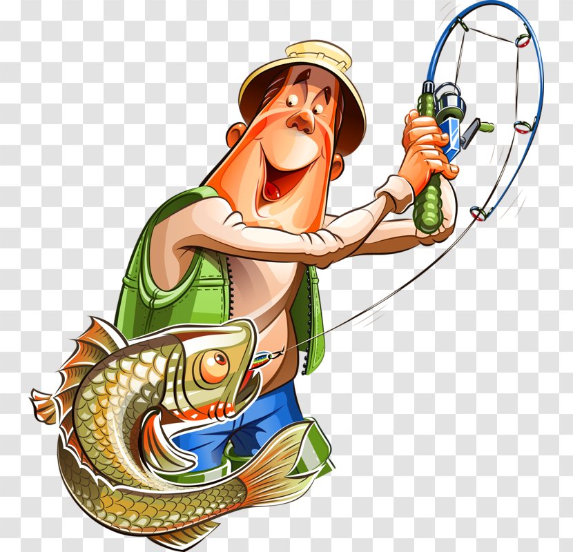 Fishing Stock Photography Illustration - Fisherman - Rod Angler Material Transparent PNG