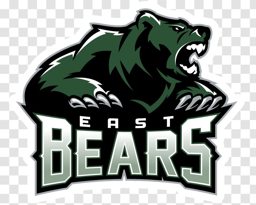 East High School Chicago Bears Logo American Football - Fictional Character - Bear Outline Transparent PNG
