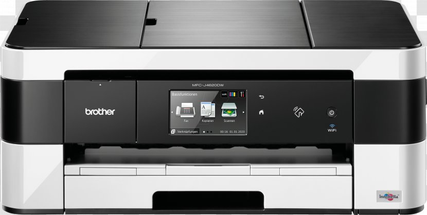 Multi-function Printer Brother Industries Hewlett-Packard Inkjet Printing - Multifunction Transparent PNG