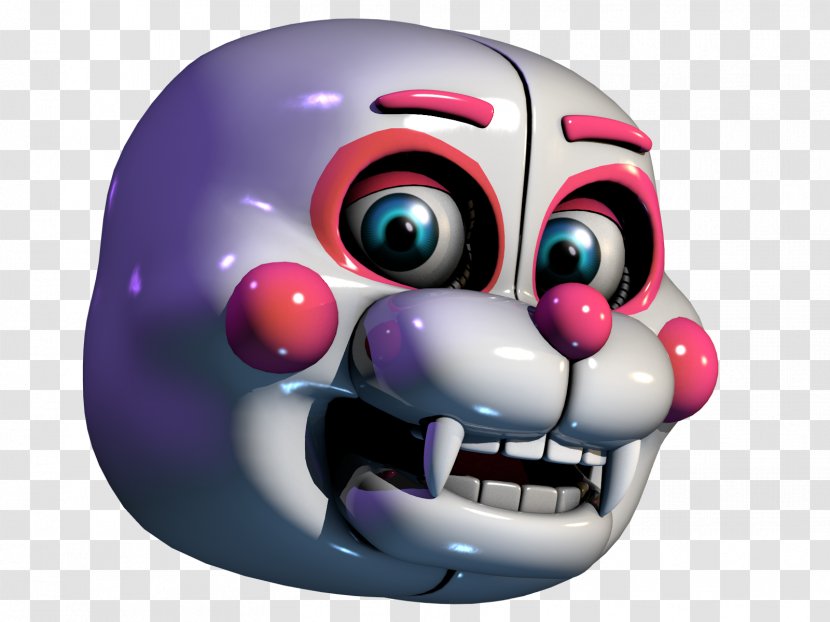 Five Nights At Freddy's: Sister Location Freddy Fazbear's Pizzeria Simulator Endoskeleton Art Character - Cartoon - Clown Punching Transparent PNG