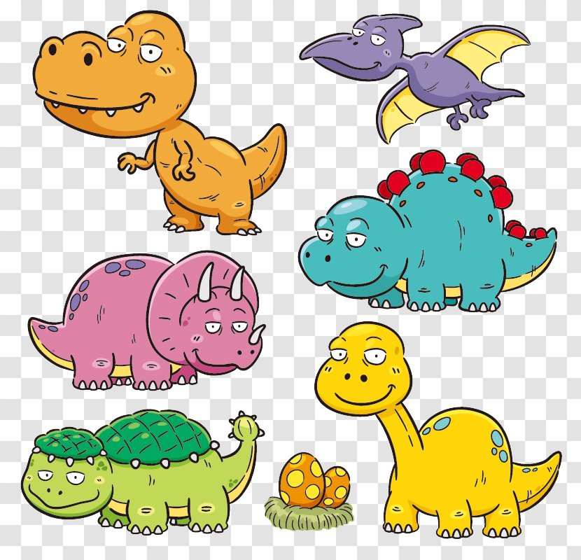 Apatosaurus Dinosaur Cartoon Royalty-free Transparent PNG