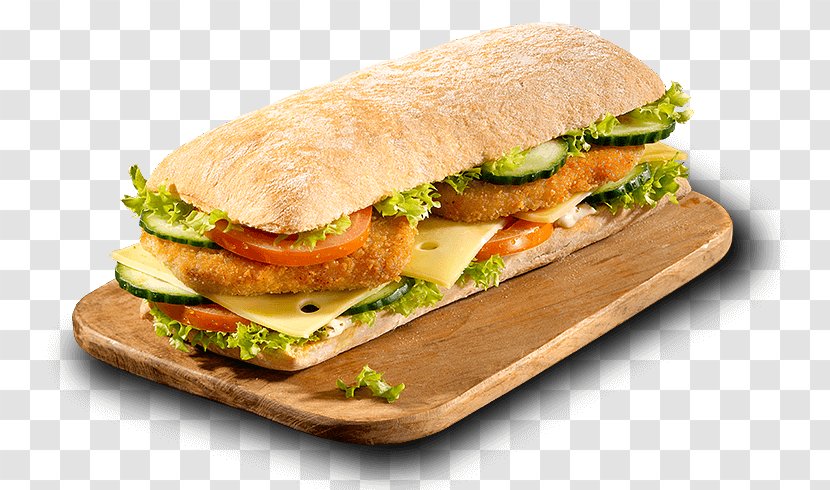Bánh Mì Baguette Submarine Sandwich Fast Food Bocadillo - CHICKEN Transparent PNG