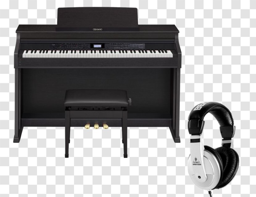 Digital Piano Electronic Musical Instruments Action - Cartoon Transparent PNG
