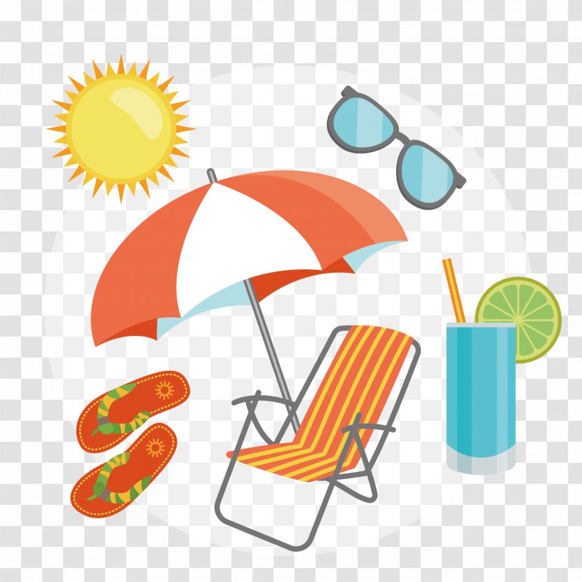 Clip Art - Summer - Vector Vacation Transparent PNG