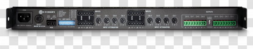 Audio Power Amplifier Crown 4 Channel CT875 Amplificador De Potencia - Jbl - Technology Transparent PNG