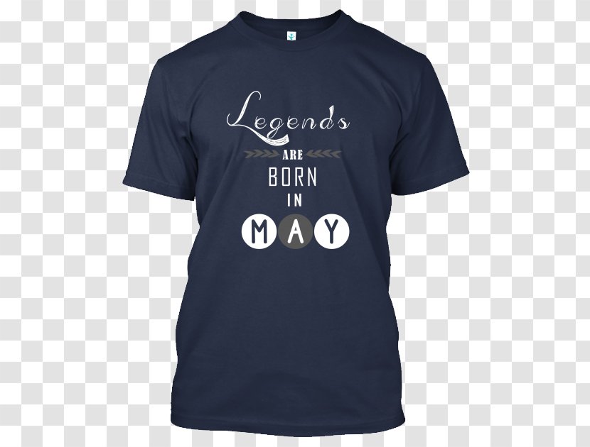T-shirt Sweater Hoodie Clothing - Longsleeved Tshirt - Legends Are Born Transparent PNG
