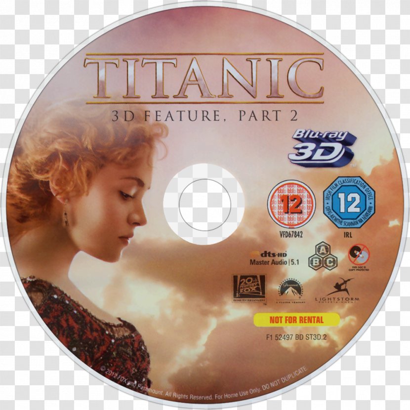 Titanic Compact Disc Blu-ray 4K Resolution 0 - 4k Transparent PNG