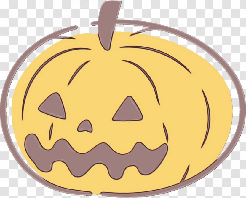 Pumpkin - Smile - Food Plant Transparent PNG