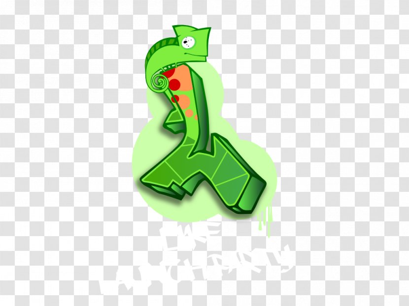 Frog Green Font - Shoe Transparent PNG
