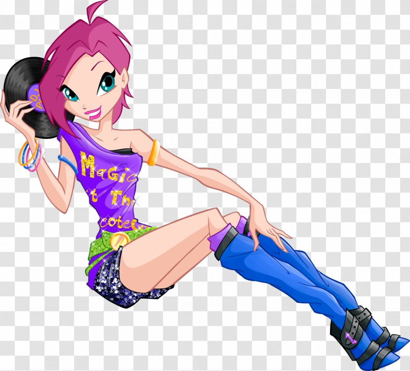 A Fairy Animal For Tecna Bloom Flora Winx Club - Silhouette - Season 5Winx Transparent PNG