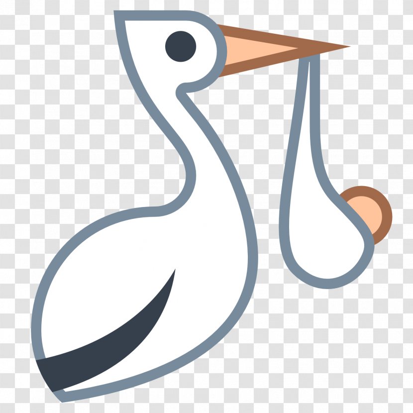 Bird Heron White Stork Clip Art - Bundles Transparent PNG