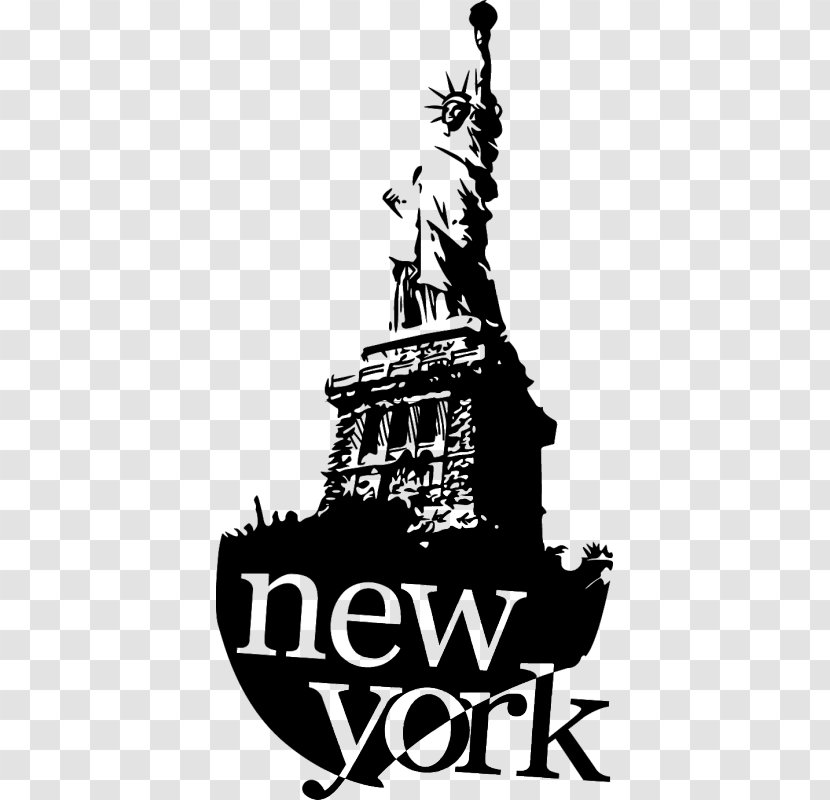 Statue Of Liberty Wall Decal Sticker Paper - Logo Transparent PNG