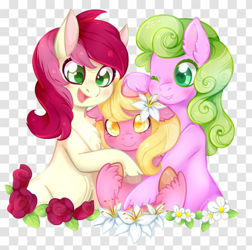 My Little Pony Flower Horse Book - Heart Transparent PNG