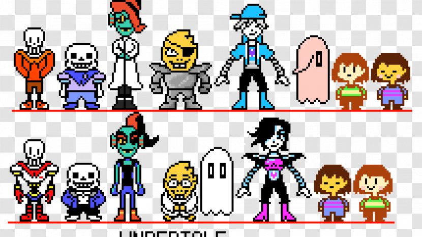 Undertale Pixel Art Clip - Toy Transparent PNG