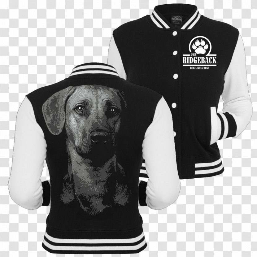 Dog Hoodie T-shirt Jacket Coat - Outerwear - Rhodesian Ridgeback Transparent PNG