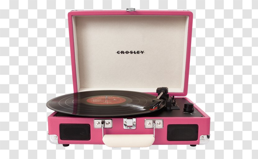Crosley Cruiser CR8005A Phonograph Record Sound - Cartoon - Turntable Antiskating Transparent PNG