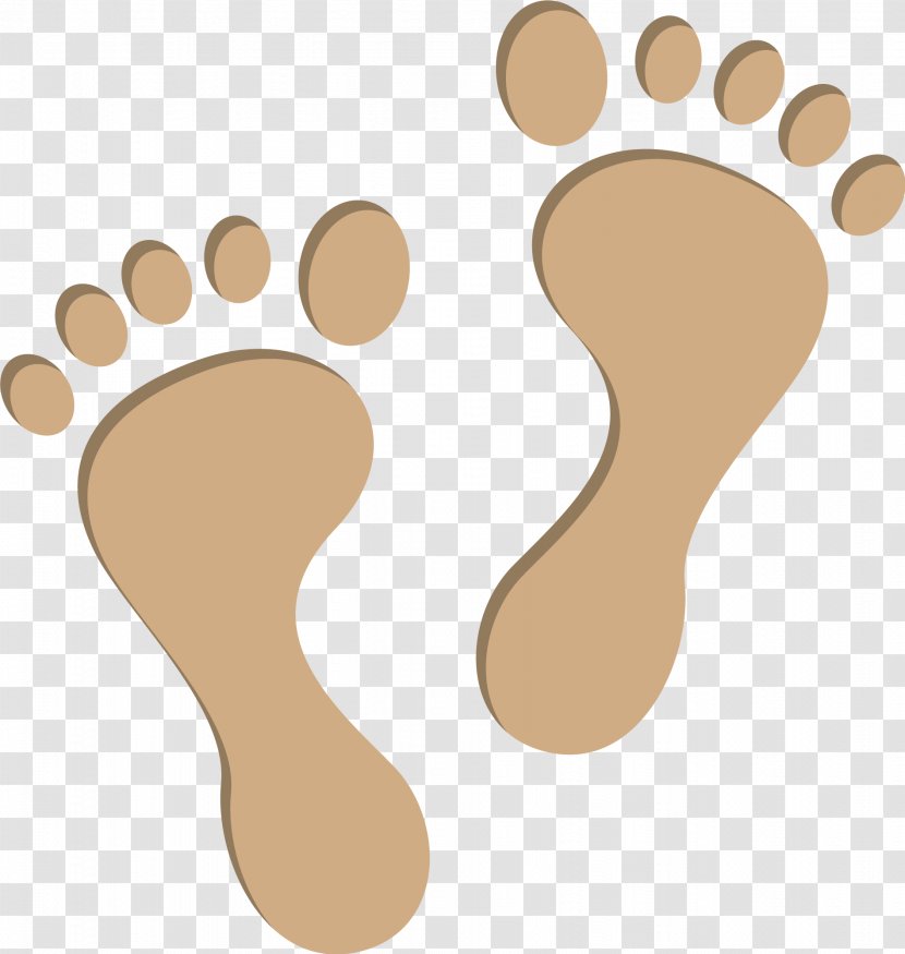 Infant Footprint - Watercolor Transparent PNG