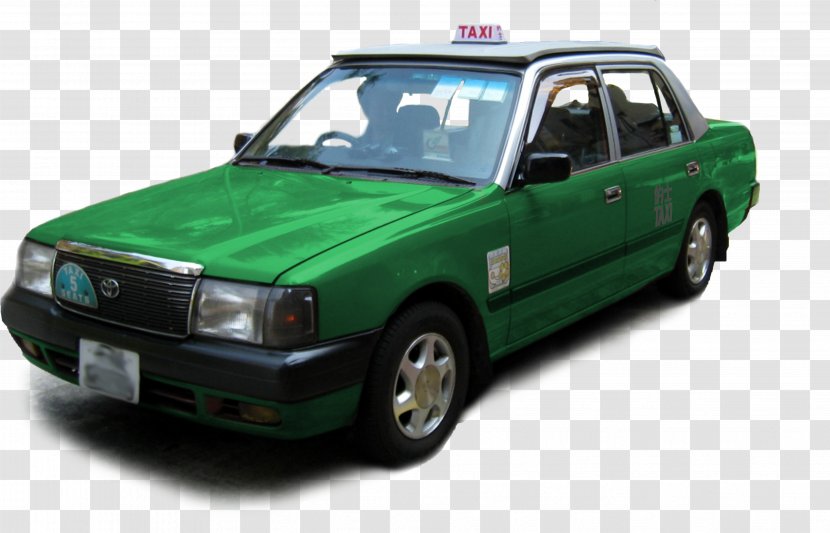 Taxicabs Of Hong Kong Kowloon Toyota Crown Comfort Lantau Island - Vehicle - Taxi Transparent PNG