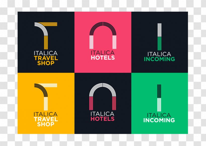 Logo Brand Identity Hotel Tourism - Text Transparent PNG