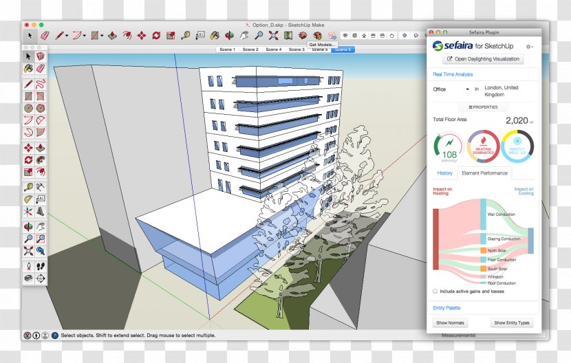 SketchUp Building Trimble Sefaira Autodesk Revit - Article Directory Shading Review Transparent PNG