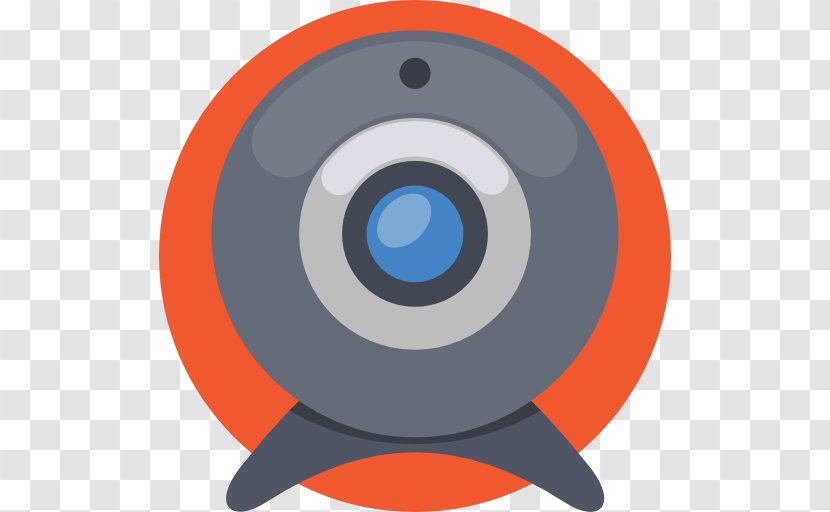 Webcam - Orange - Technology Transparent PNG