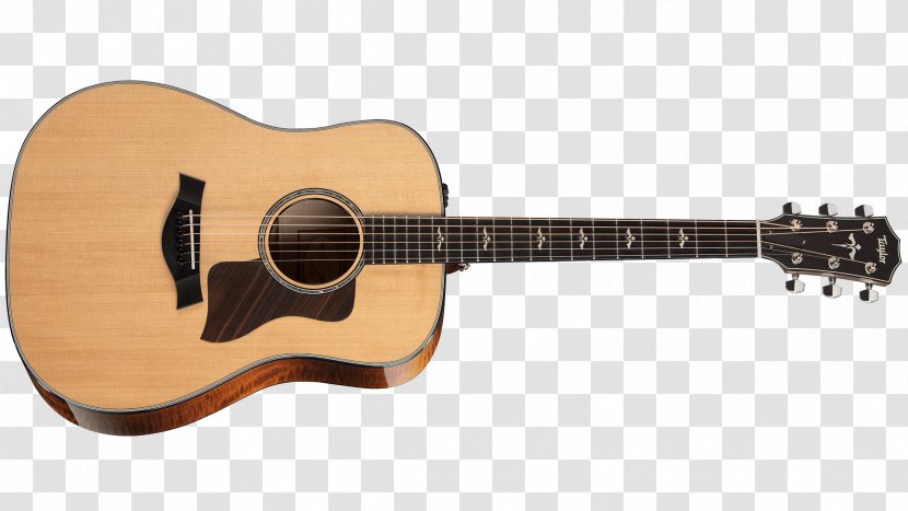 Taylor 214ce DLX Acoustic-electric Guitar Guitars Musical Instruments - Frame Transparent PNG