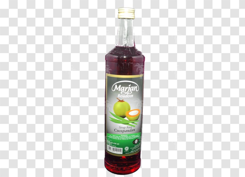 Liqueur Cocopandan Syrup Sugar Bottle Transparent PNG