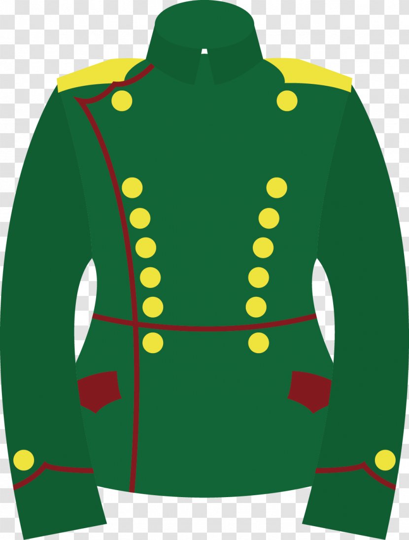 T-shirt Military Uniform Outerwear Clothing - Men's Vintage Dress Transparent PNG
