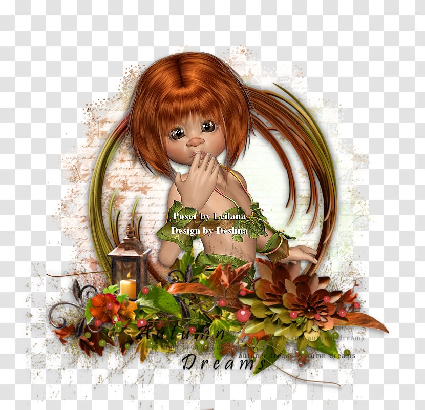Fairy Brown Hair Angel M - Ins Transparent PNG