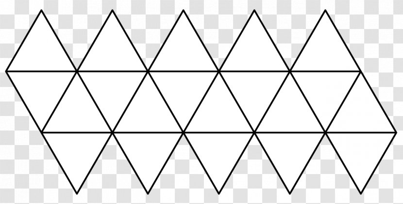 Regular Icosahedron Schlegel Diagram Polyhedron Face - Text Transparent PNG