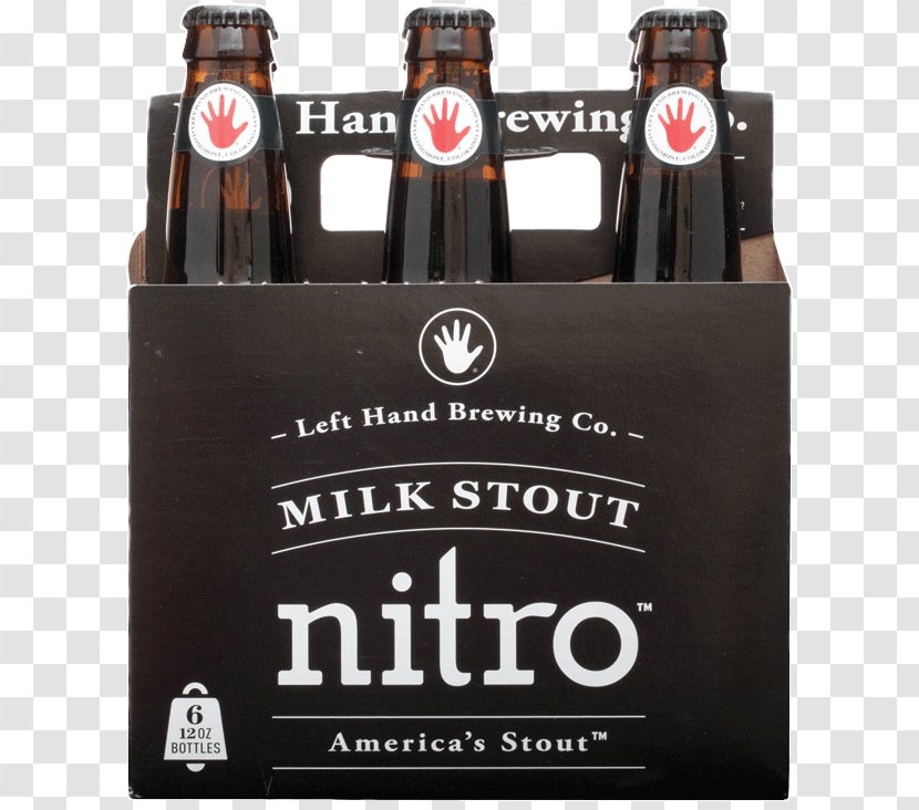 Left Hand Brewing Company Russian Imperial Stout Beer Milk - Wine Bottle Transparent PNG
