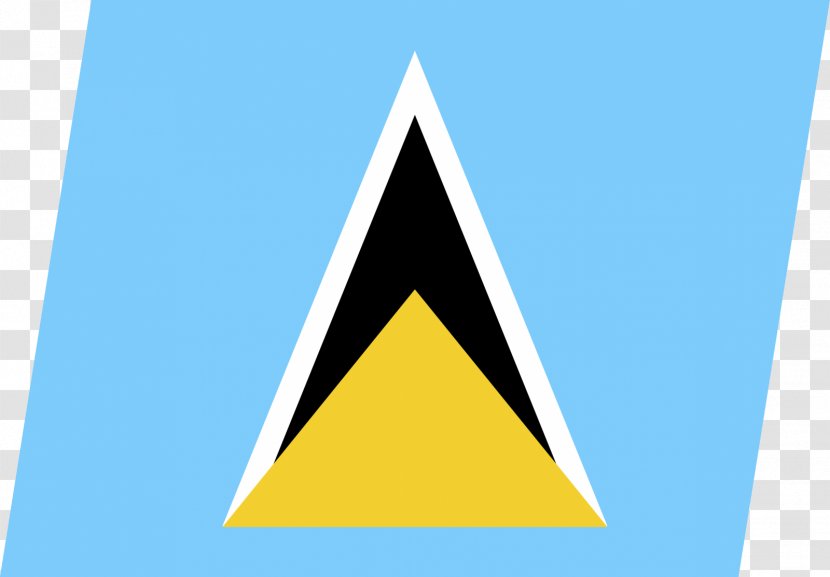 Flag Of Saint Lucia Pierre And Miquelon Jamaica - Kitts Nevis Transparent PNG