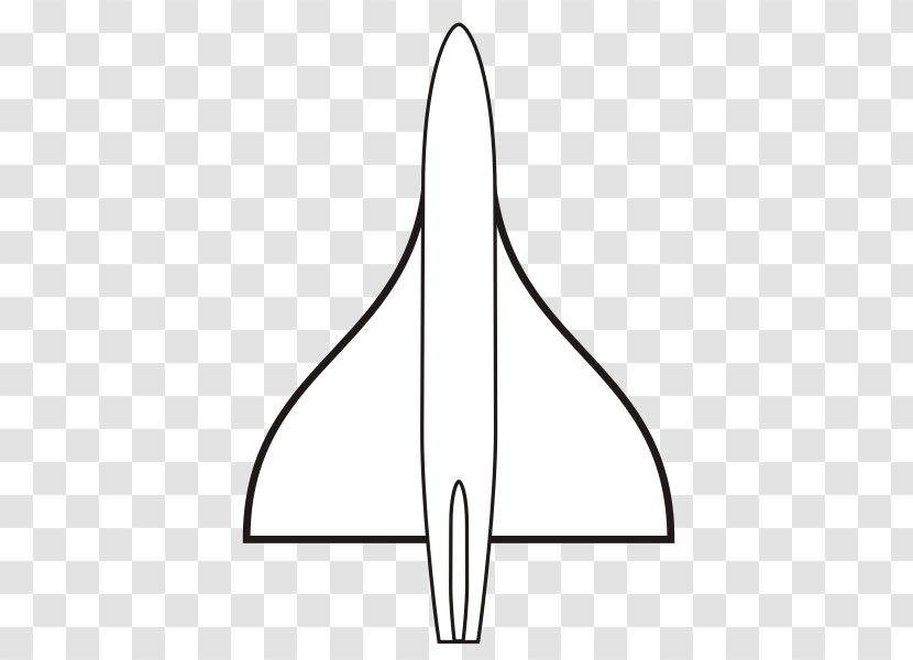 Delta Wing Airplane Configuration Swept - Area Transparent PNG