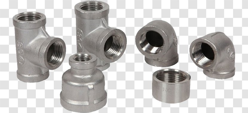 Fastener Piping And Plumbing Fitting Stainless Steel Pipe - Fittings Transparent PNG