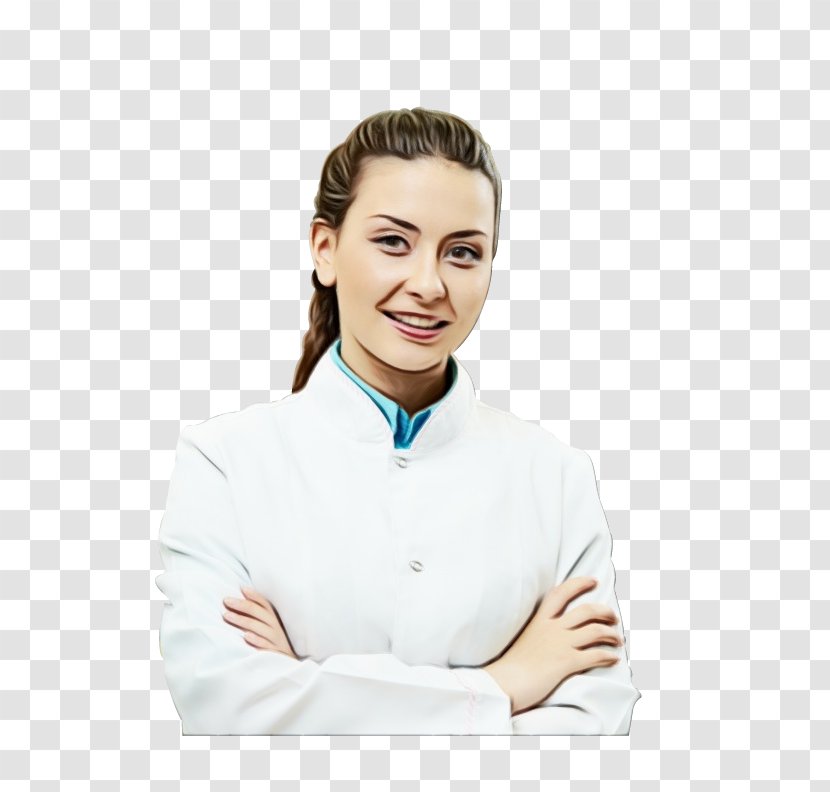 Chin Uniform Smile Neck White-collar Worker - Service - Gesture Job Transparent PNG
