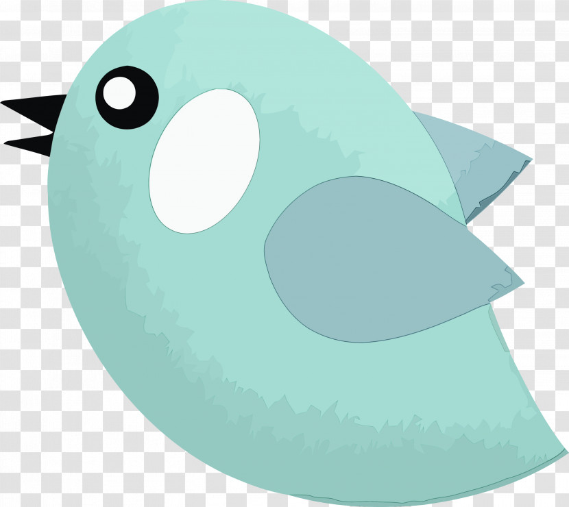 Birds Beak Water Bird Cartoon Green Transparent PNG