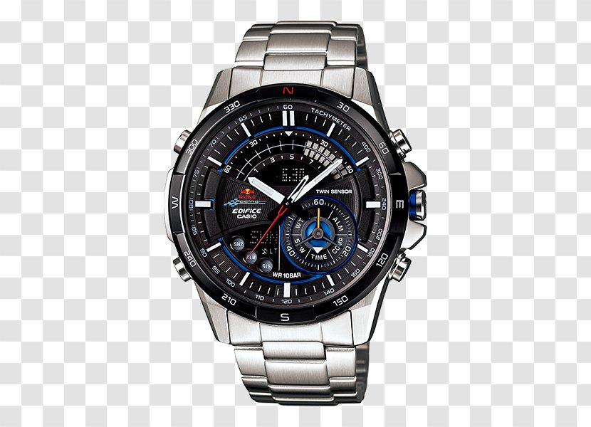 Red Bull Racing Casio Edifice Watch - Accessory Transparent PNG