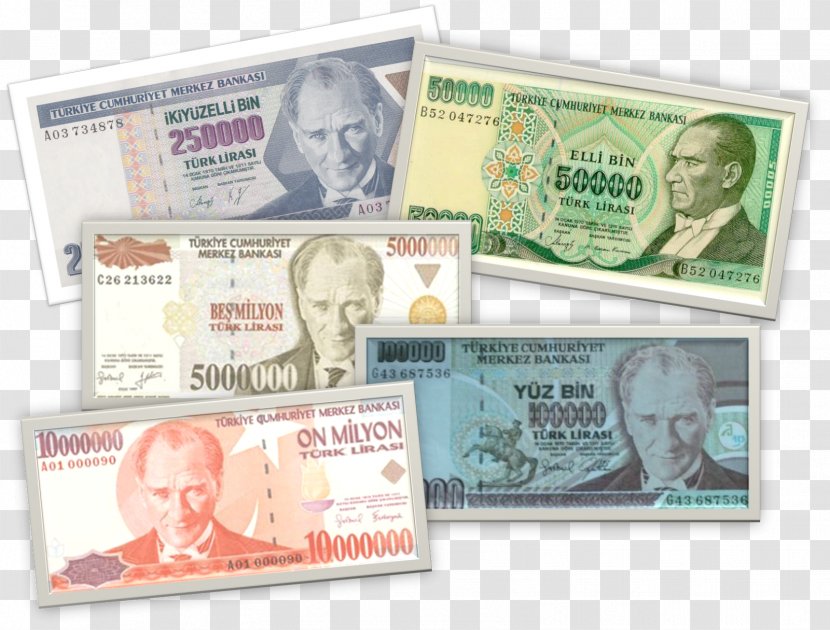 Turkish Lira Turkey Money Banknote - Cash Transparent PNG